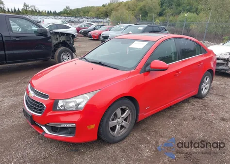 2015 Chevrolet Cruze 1Lt Auto из США, поврежденный, VIN 1G1PC5SB6F7269887